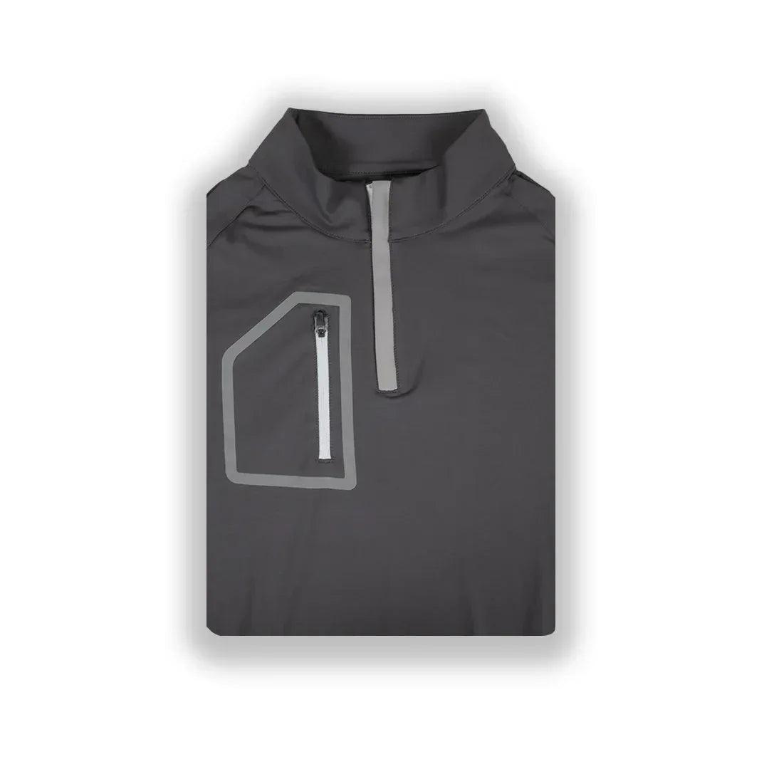 dark-gray-mens-q-zip-390352 - GOLF LEAGUE