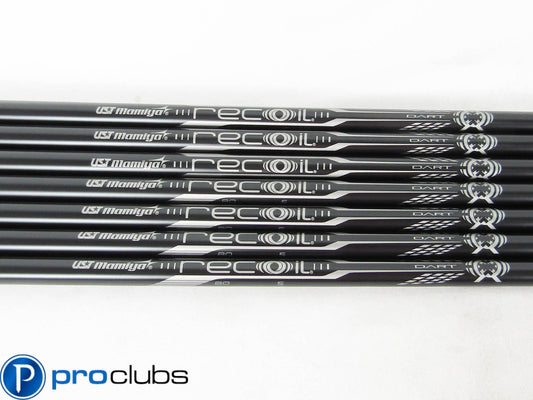 UST Mamiya Recoil DART 80 Stiff Iron Shafts Set of 10 New Uncut .370 41"