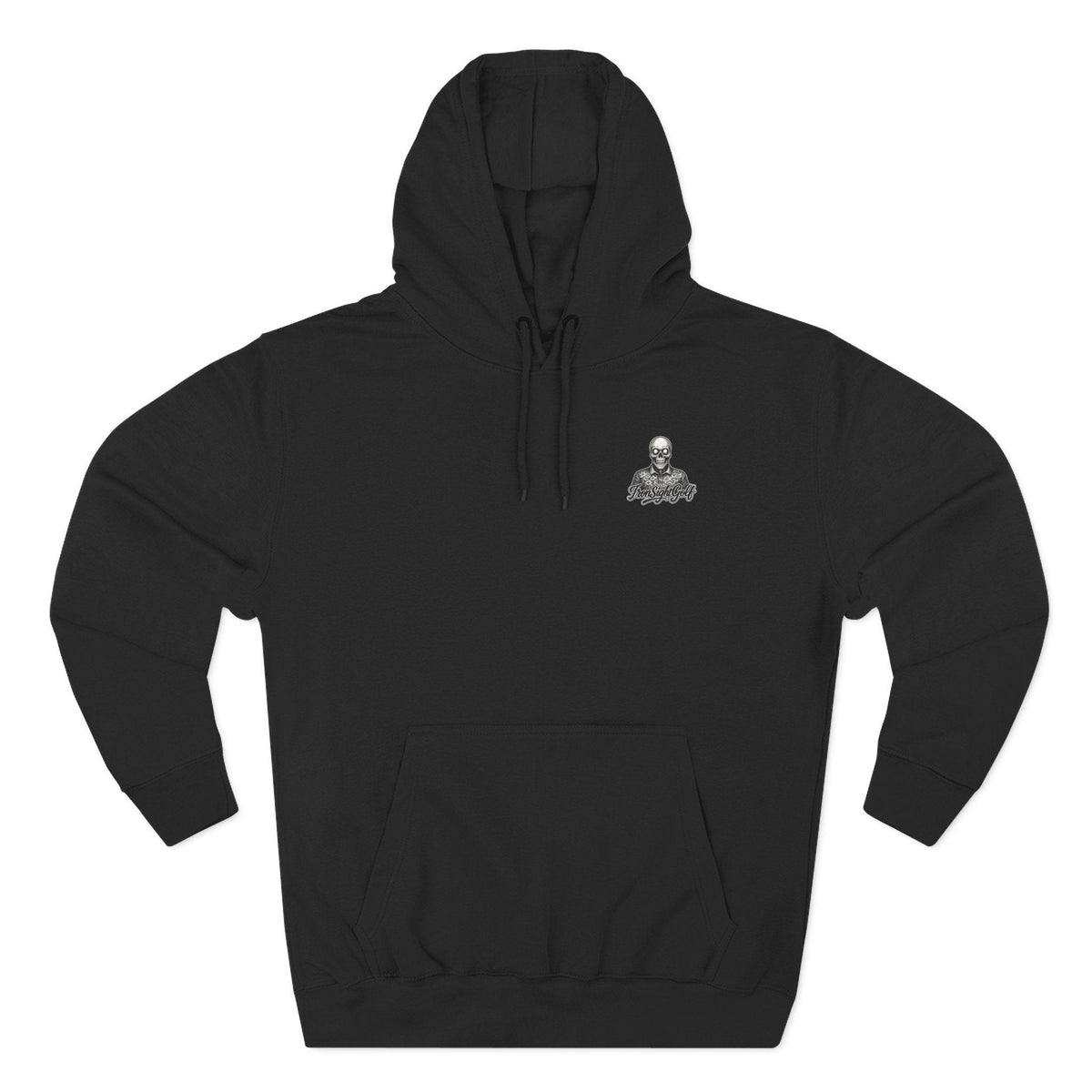 Dead Straight or Die Trying Skull Golf Hoodie — Iron Sight Golf
