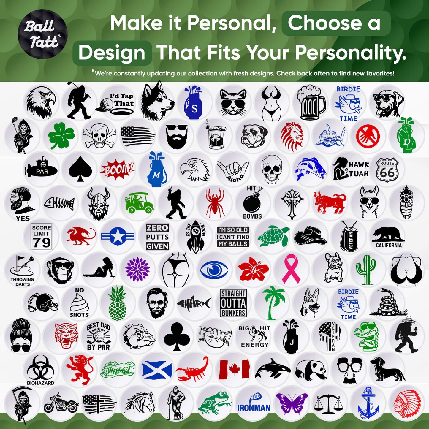 Titties Black - GOLF LEAGUE