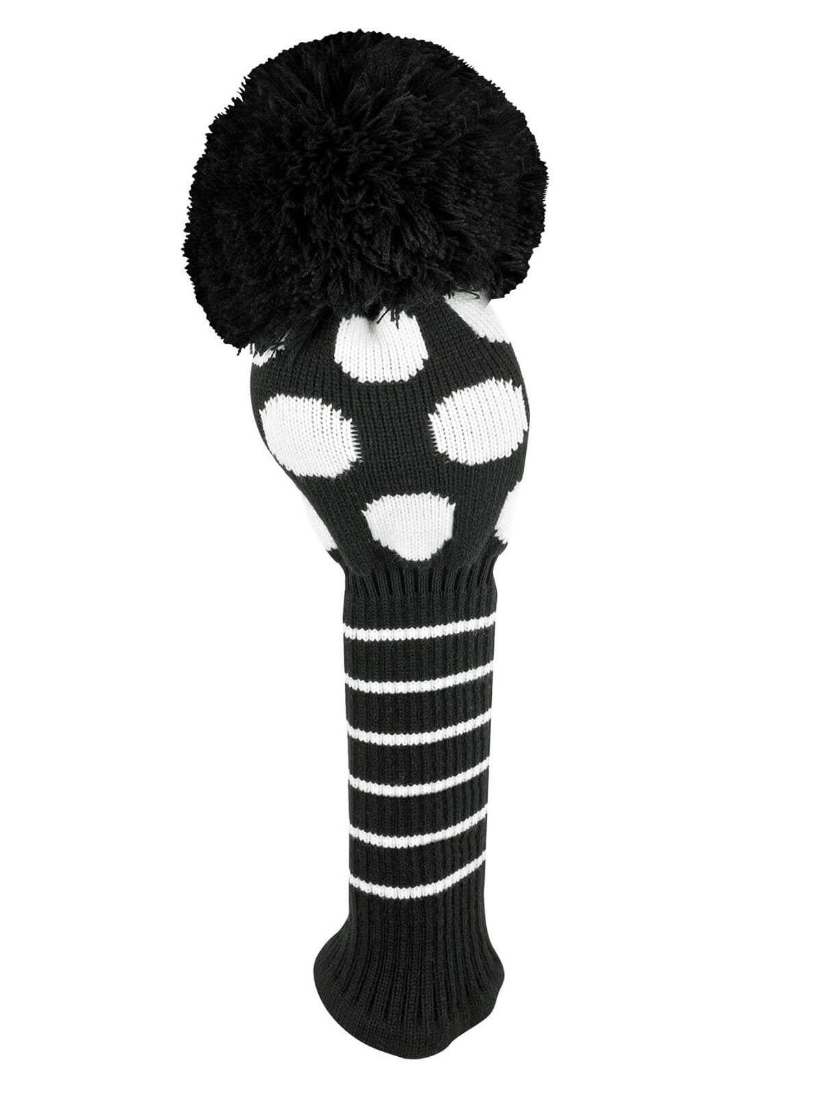 Black & White Dot Driver Headcover - Just4Golf