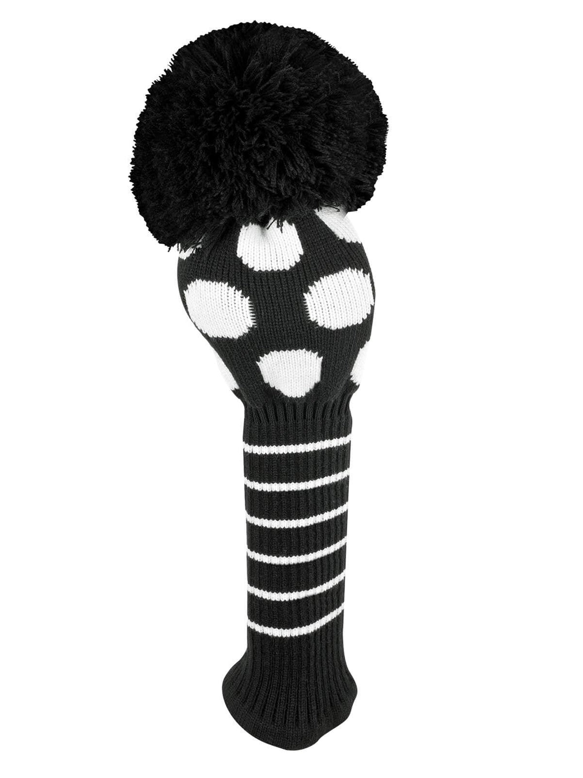 Black & White Dot Driver Headcover - Just4Golf