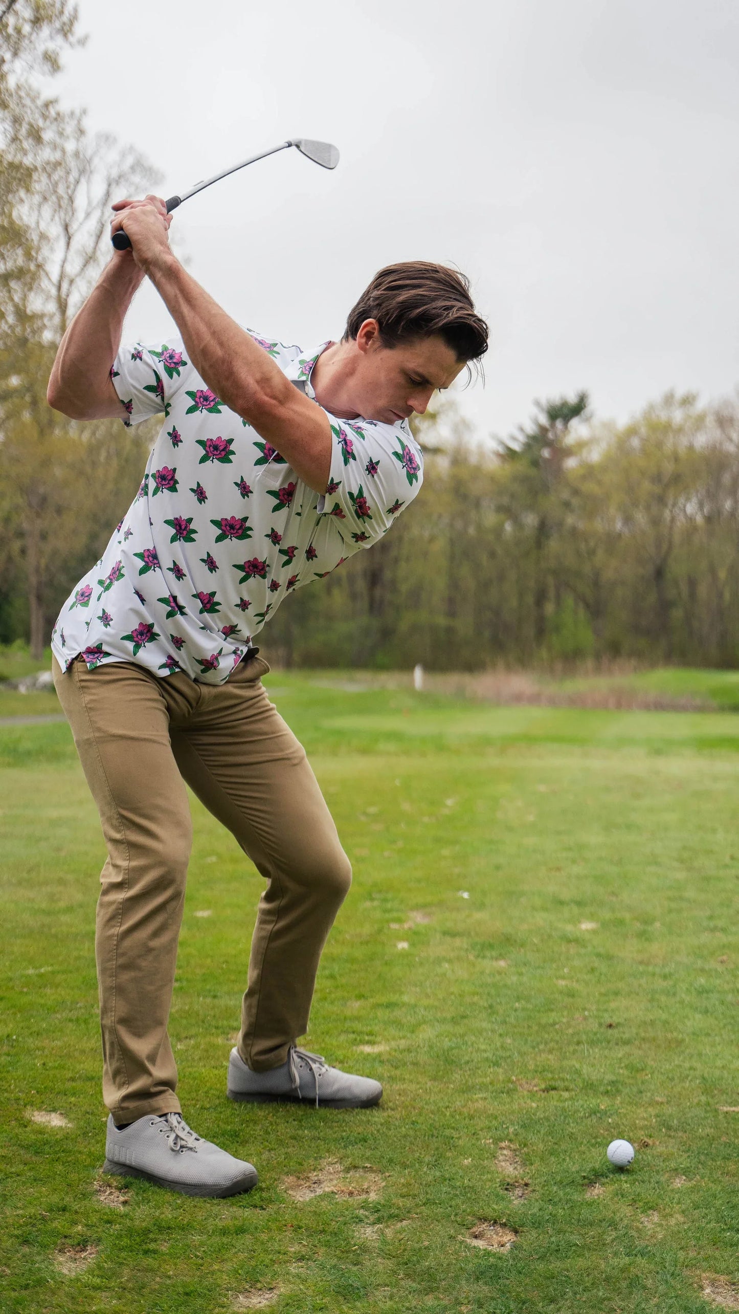 Golf Magnolia Men's Polo - GOLF LEAGUE