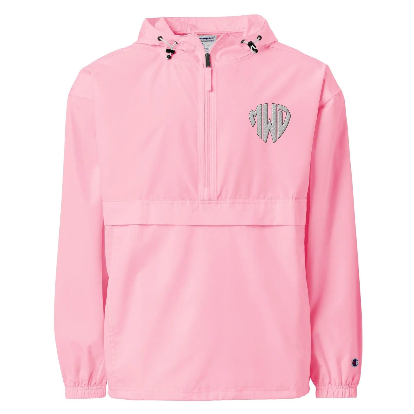 embroidered-champion-packable-jacket-pink-candy-front-6676dcd44f678 - GOLF LEAGUE