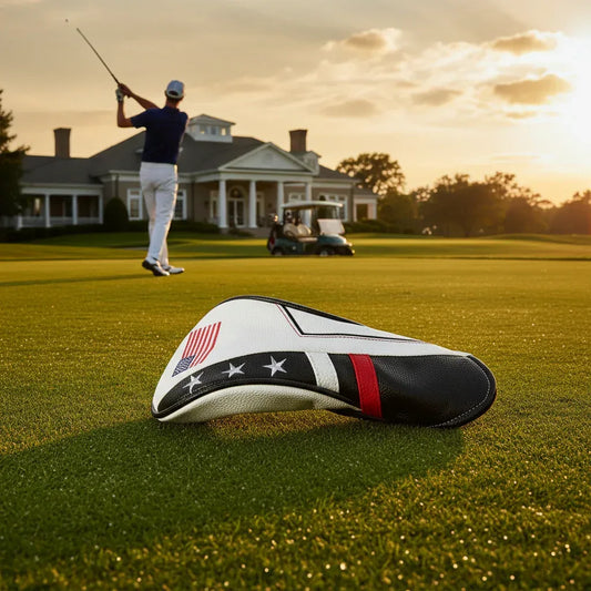 USA Synthetic Leather Golf Headcover - GOLF LEAGUE
