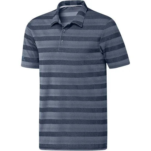Adidas Men's 2 Color Stripe Golf Polo - GOLF LEAGUE