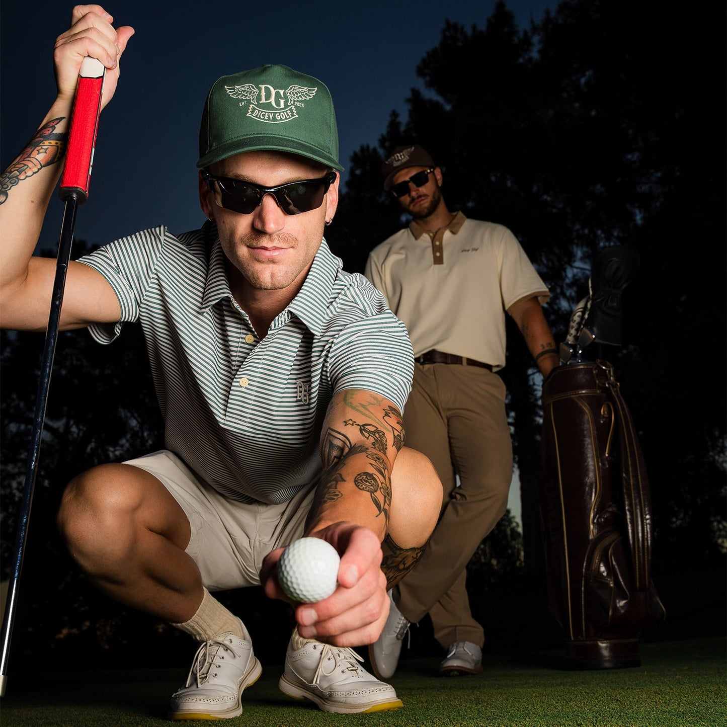 Fairway Pinstripe Polo