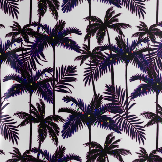 South Beach Christmas | Floral/Holiday Golf Polo for Men - GOLF LEAGUE