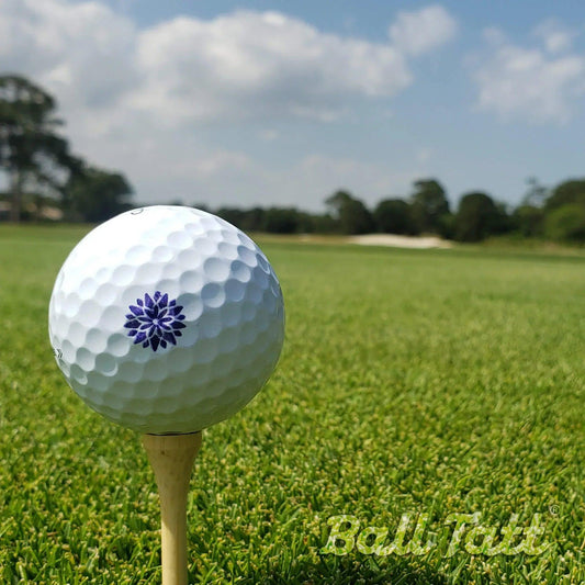 flower-burst-ball-tatt-on-fairway - GOLF LEAGUE