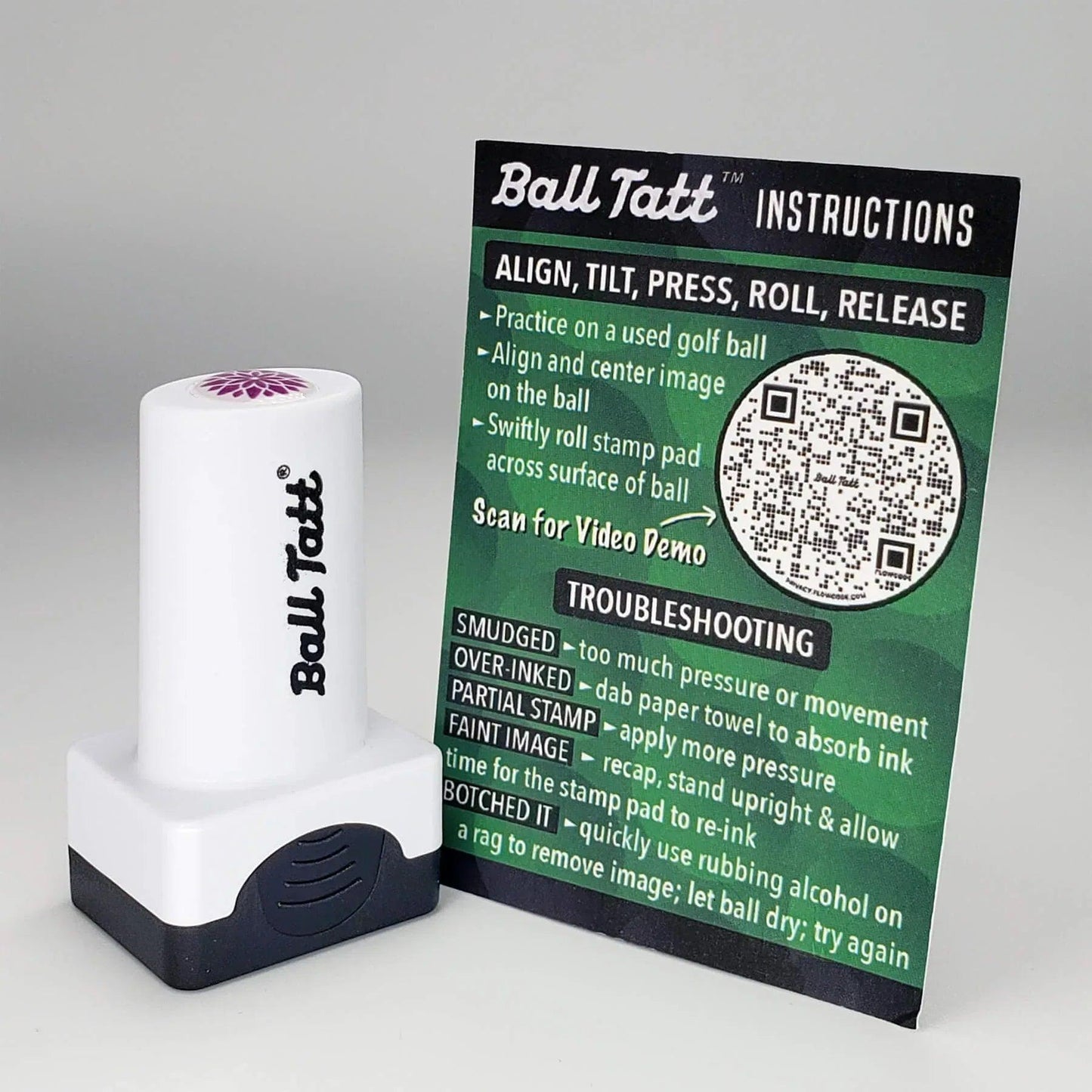 flower-burst-instruction-card - GOLF LEAGUE