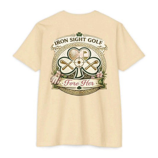Fore Her Luck Golf T-Shirt — Iron Sight Golf