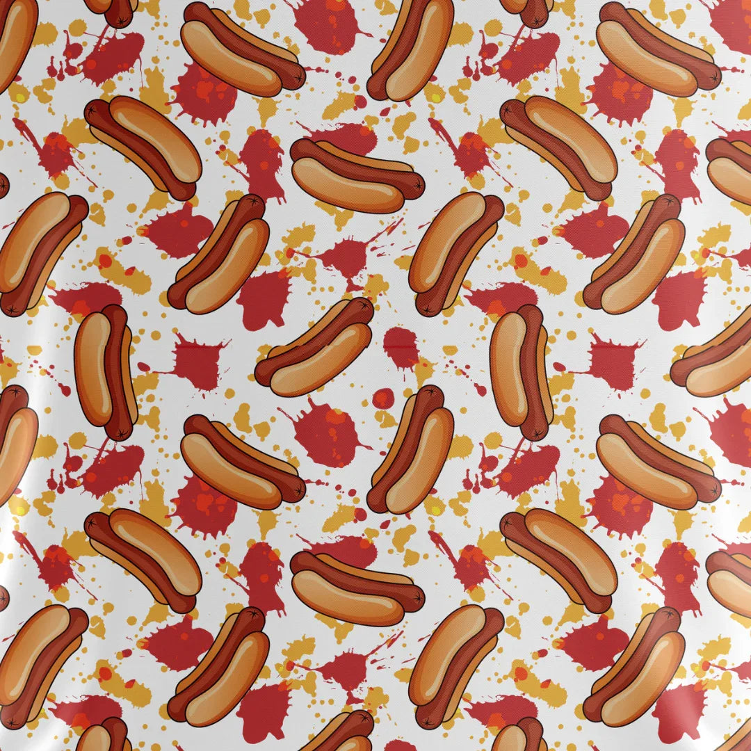 Hot Dogs at the Turn | Funny/Crazy Golf Polo for Men - GOLF LEAGUE