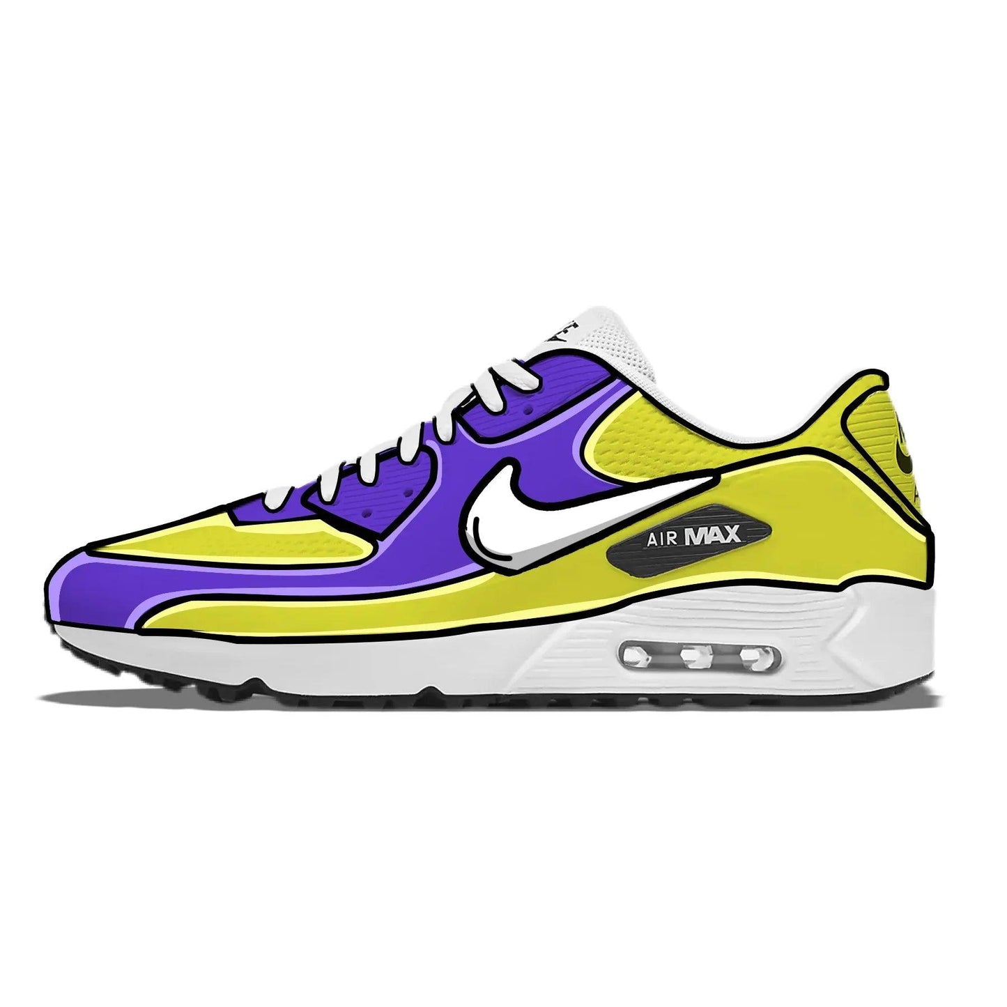 galaxy-grape-cartoon-nike-air-max-90-g-golf-shoes-sneakers-374 - GOLF LEAGUE