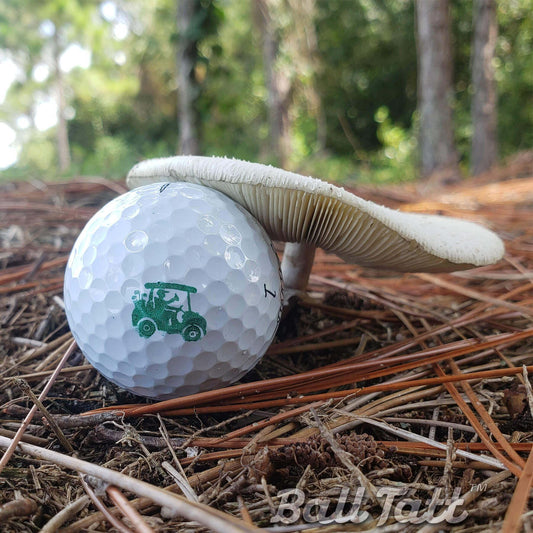 golf-cart-ball-tatt-on-golfcourse - GOLF LEAGUE