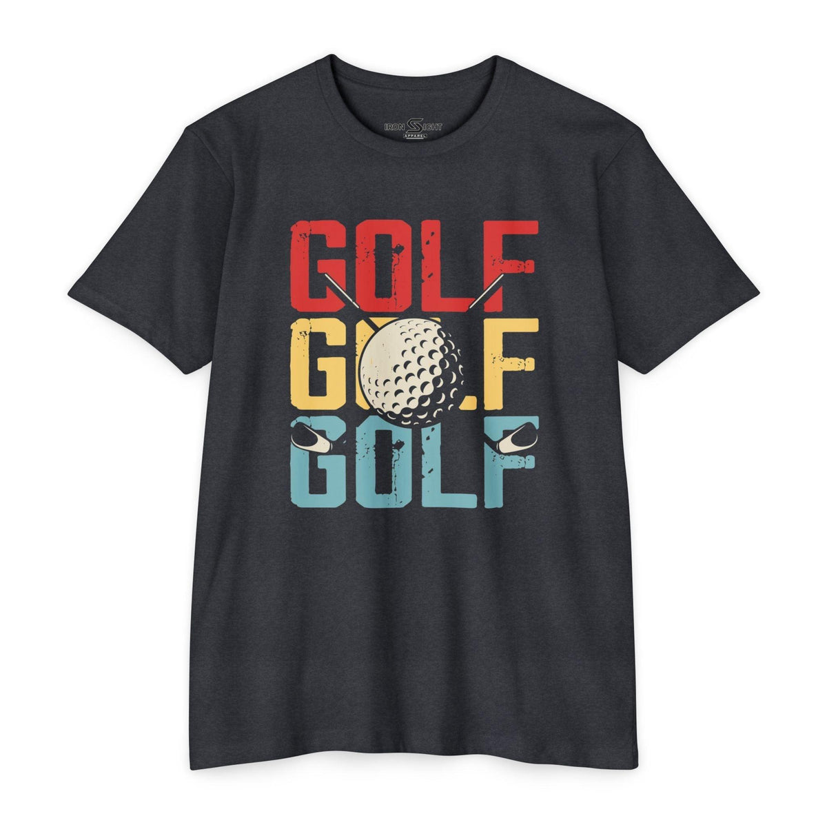 Retro Golf T-Shirt — Vintage Ball Design
