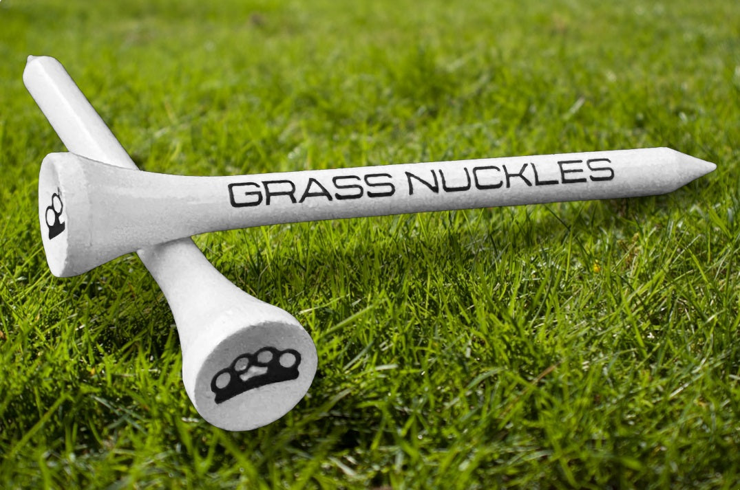 (100) Grass Nuckles 2-3/4" Golf Tees