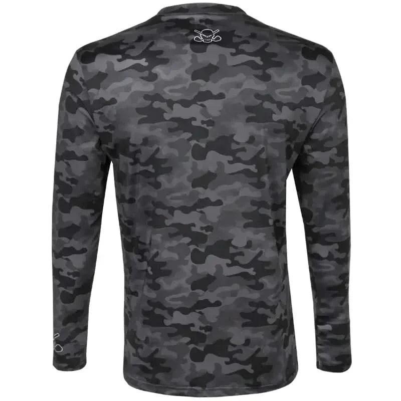 Golf Undershirt Long Sleeve (Camo/Black)