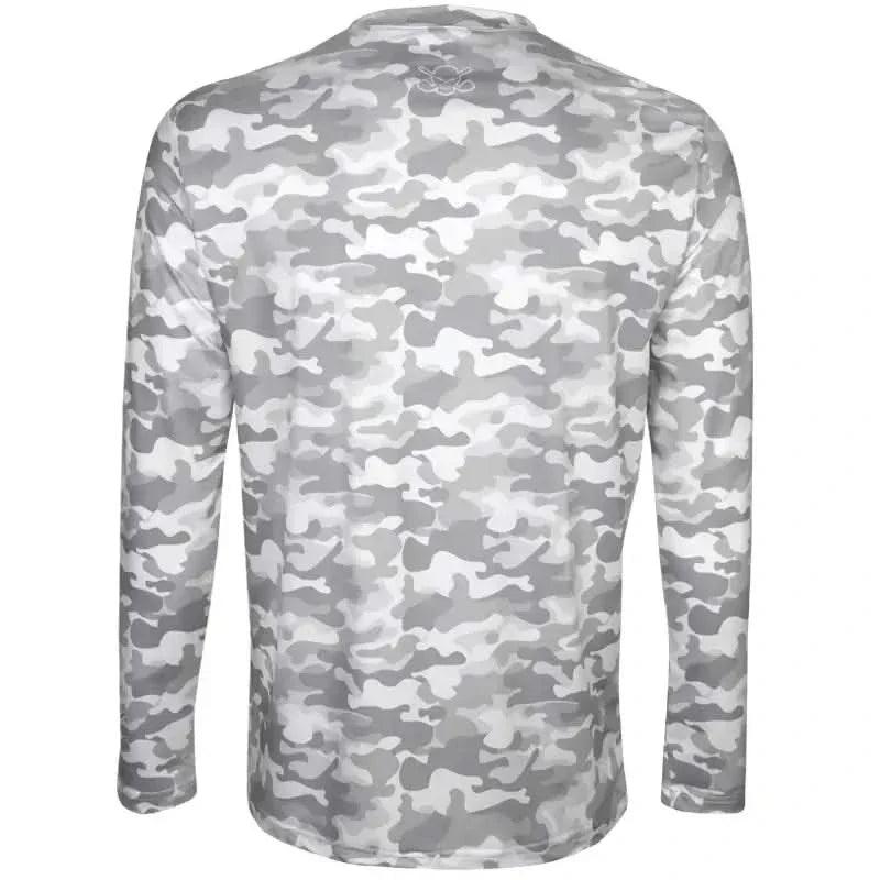 Golf Undershirt Long Sleeve (Camo/White)