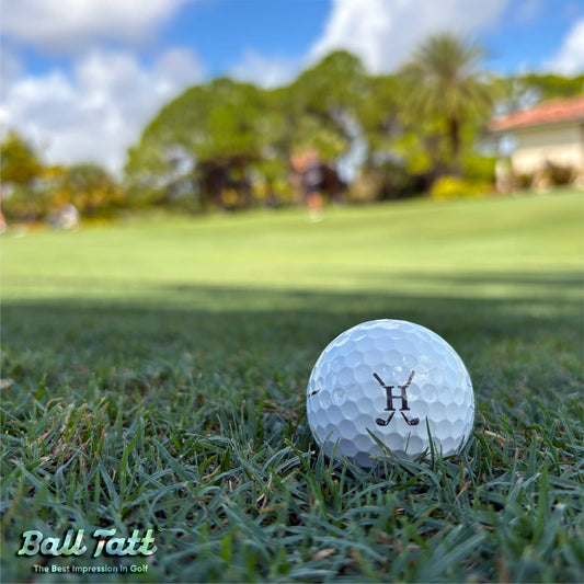 H Monogram Golf Clubs