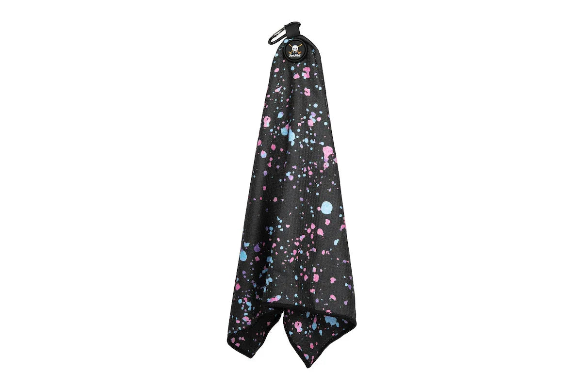 Paint Splatter Magnetic Golf Towel - GOLF LEAGUE