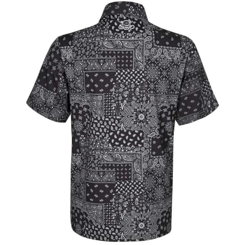 Hustler Cool-Stretch Men's Golf Shirt (Black)