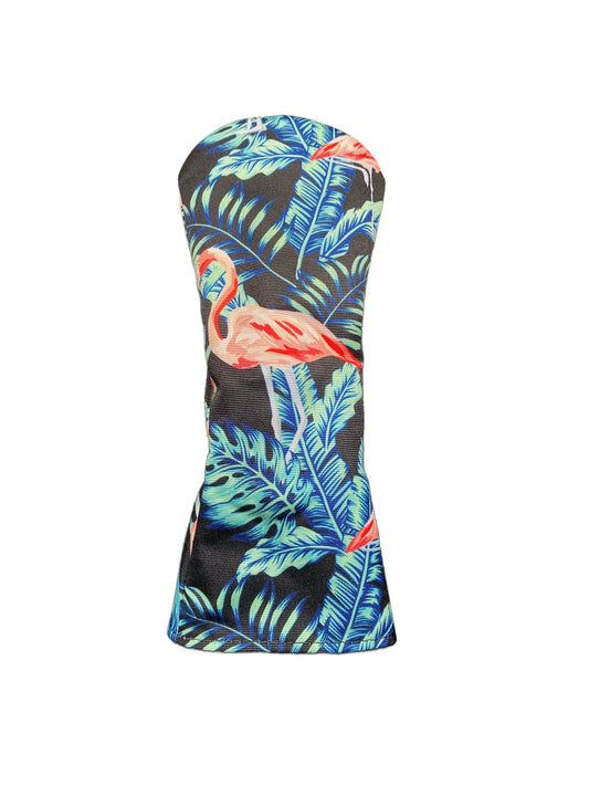 Tropical Flamingos Headcover - GOLF LEAGUE