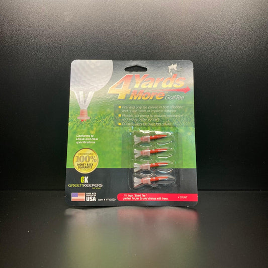 4-Pack of 4 MORE YARD TEES - GOLF LEAGUE