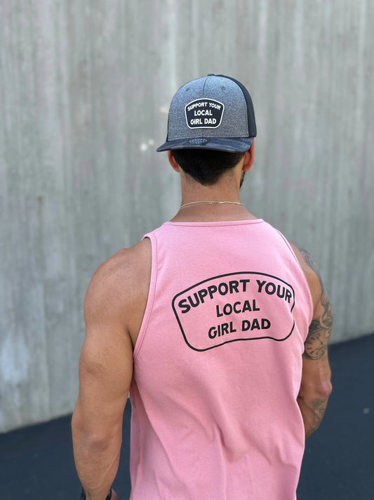 Support Your Local Girl Dad PVC Patch Hat (Camo Bill) - GOLF LEAGUE