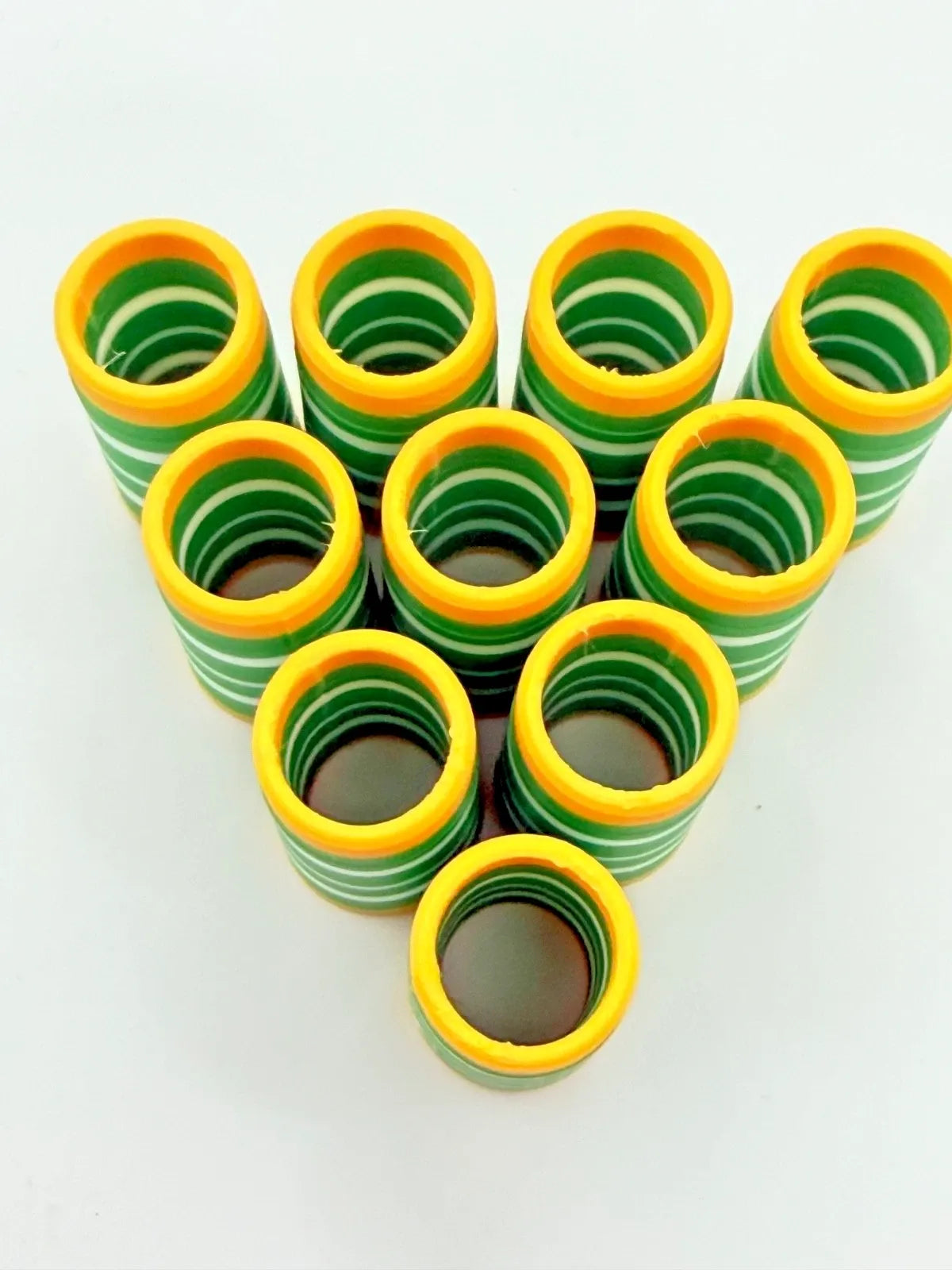 Custom .370 Ferrules Green Bay Theme Set of 10 Iron Wedge Build