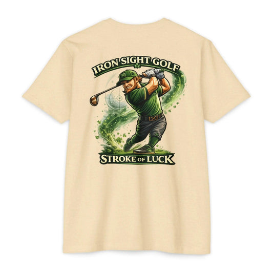Stroke of Luck Golf T-Shirt — Iron Sight Golf