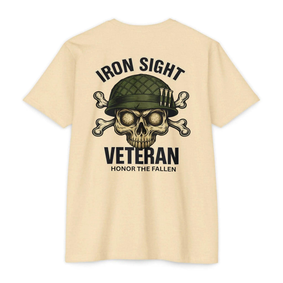 Honor the Fallen Veteran Golf T-Shirt — Iron Sight Golf