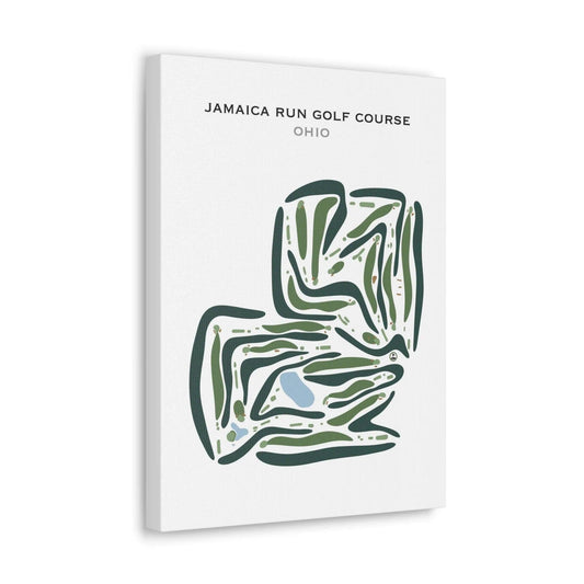 Jamaica Run Golf Course, Ohio - Printed Golf Courses