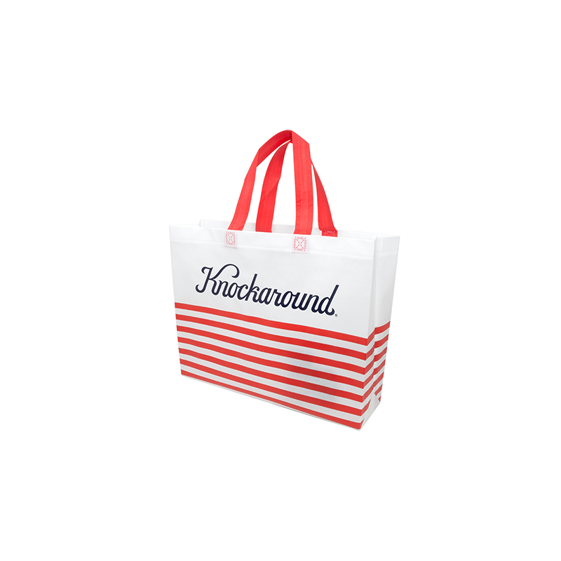 Knockaround Tote Bag - Red Striped