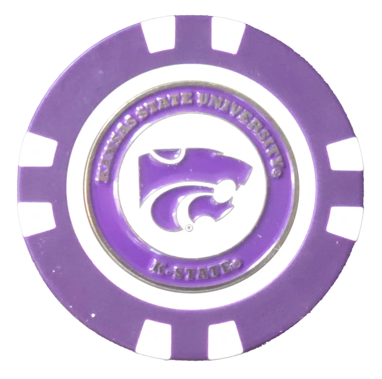Officially Licensed Kansas State Wildcats Poker Chip Ball Marker - GOLF LEAGUE