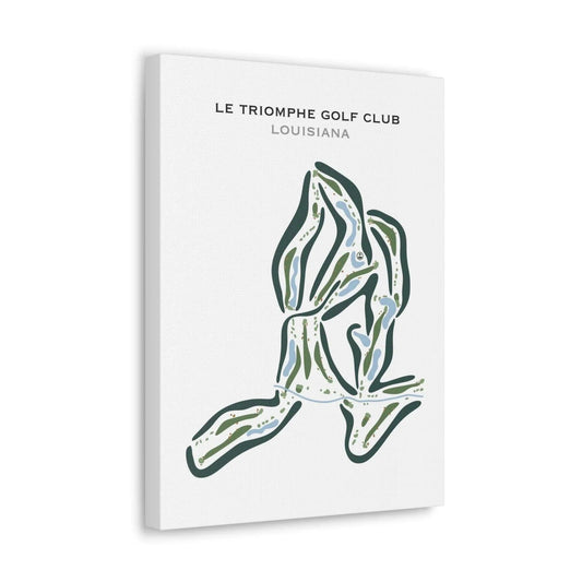 Le Triomphe Golf & Country Club, Louisiana - Printed Golf Courses
