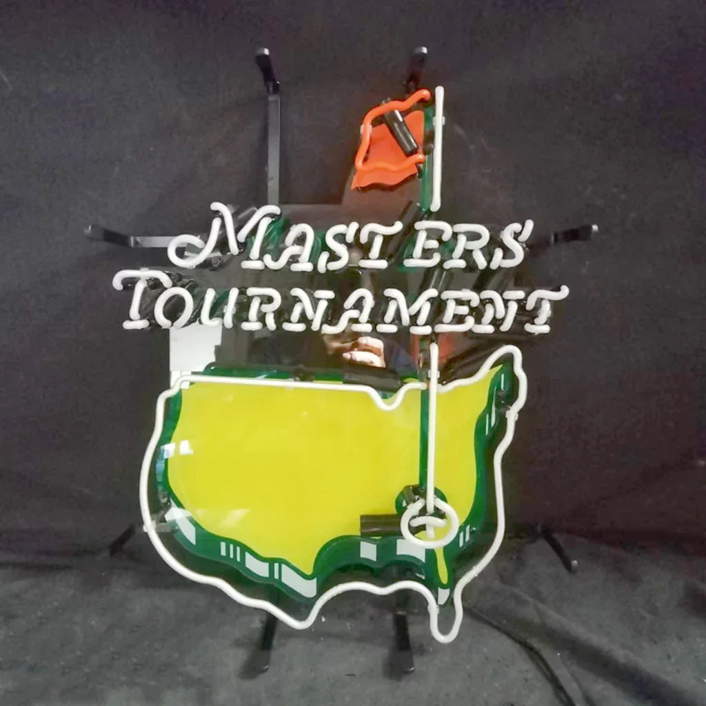 Masters Tournament Golf Logo Neon Signs Light - GOLF LEAGUE