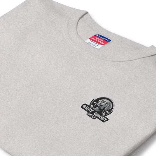Gray Ghost Golf - Champion Embroidered T-Shirt - GOLF LEAGUE