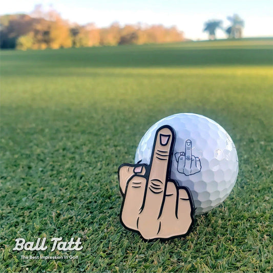 middlefingerballtatthatclipmarkerongreen - GOLF LEAGUE