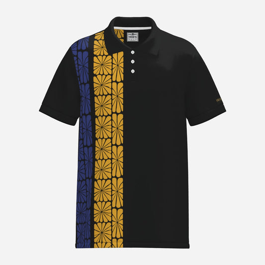 Midnight Aloha Performance Golf Polo