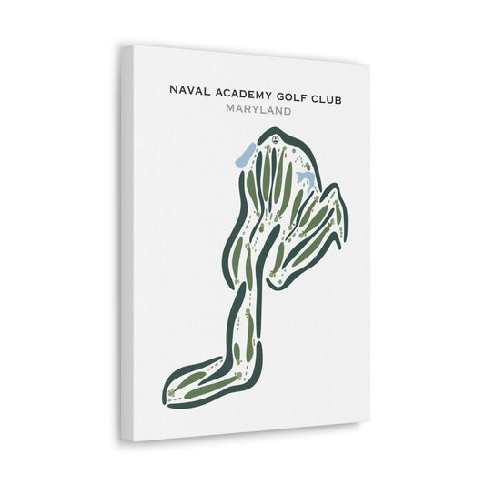 Naval Academy Golf Club, Annapolis, Maryland - Printed Golf Courses
