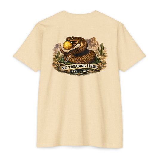 No Treading Here Golf T-Shirt — Iron Sight Golf Tribute