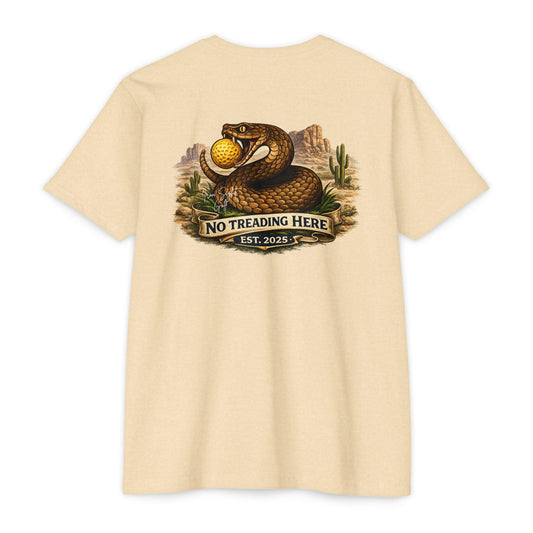 No Treading Here Golf T-Shirt — Iron Sight Golf Tribute