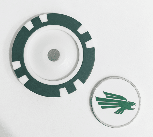 North Texas Mean Green Licensed Poker Chip Ball Marker