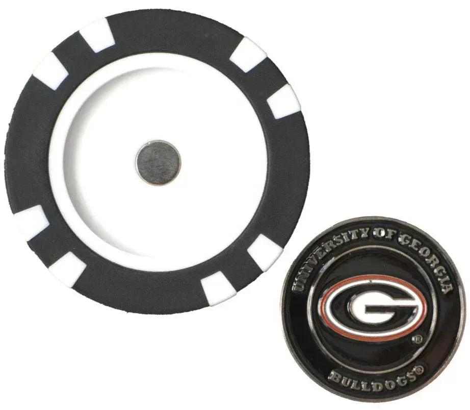 officially-licensed-georgia-bulldogs-poker-chip-ball-markerclub-rehab-714563 - GOLF LEAGUE