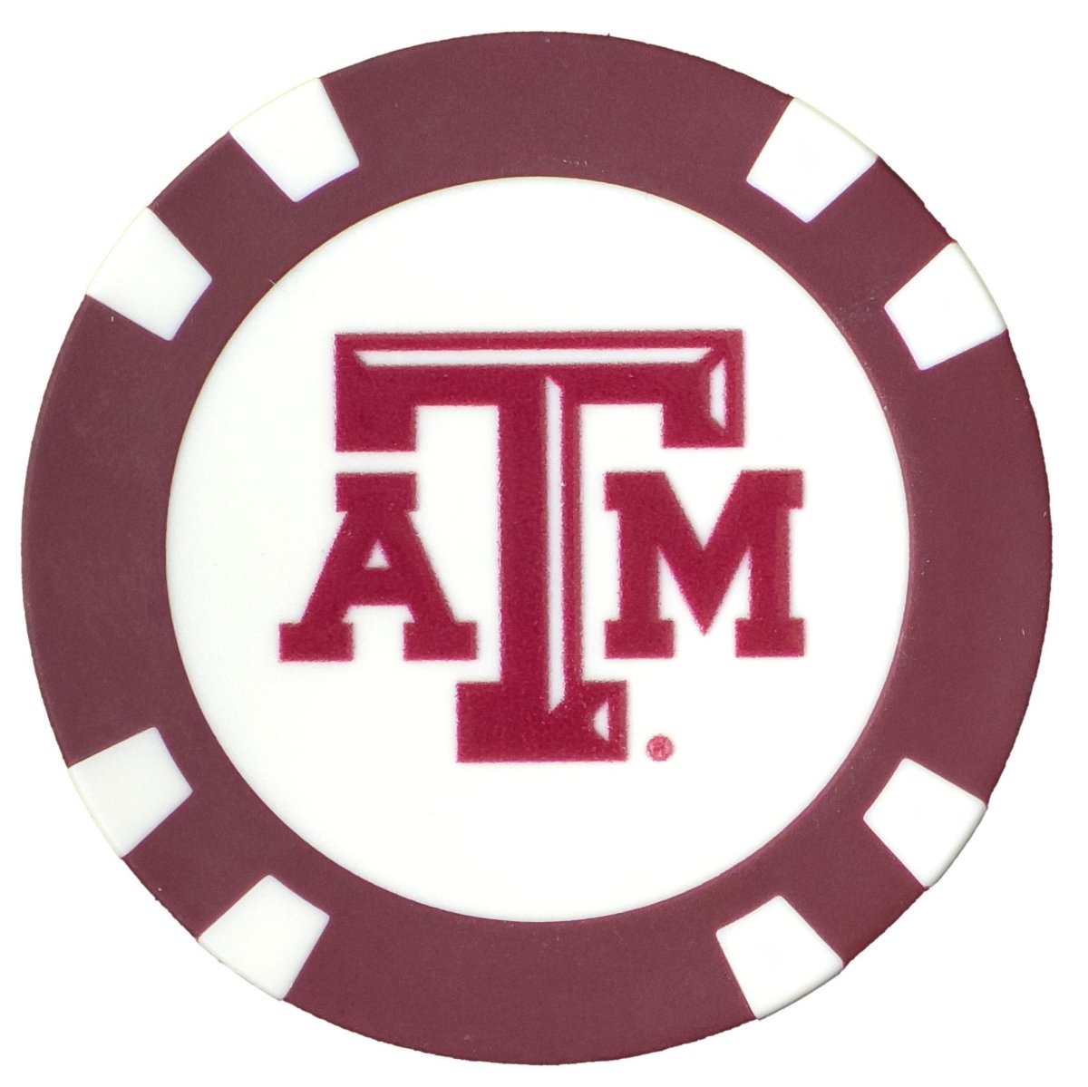 Officially Licensed Texas A&M Aggies Poker Chip Ball Marker