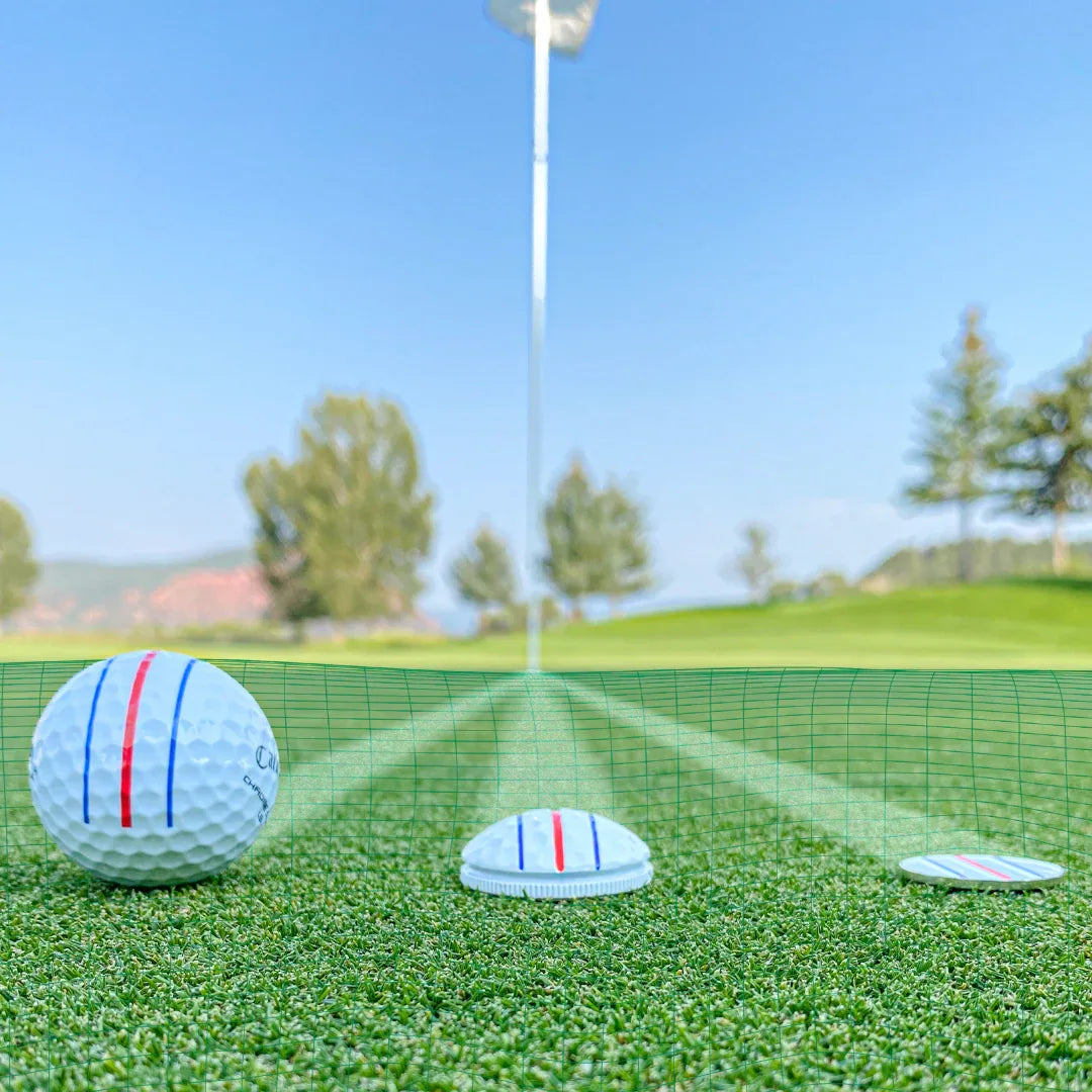 Three Rail Ball Marker - GOLF LEAGUE
