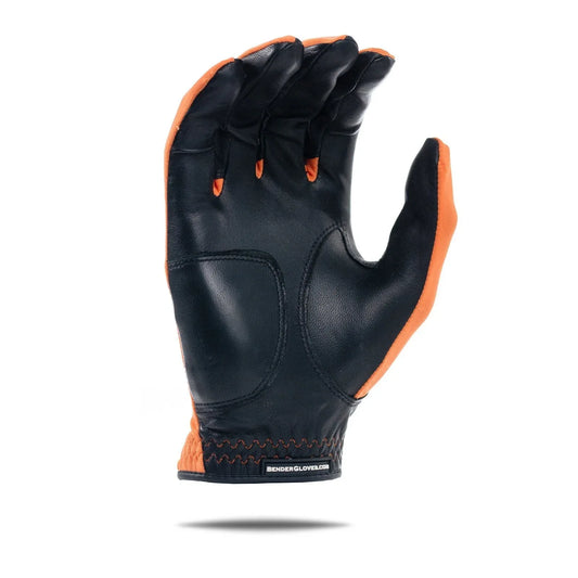 Orange Spandex Golf Glove - GOLF LEAGUE