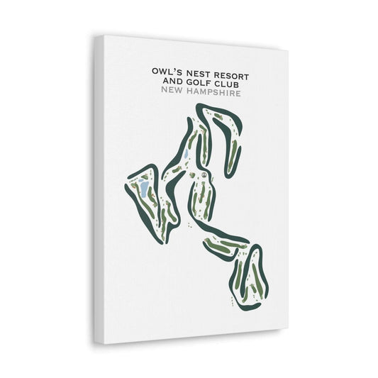 Owl's Nest Resort & Golf Club, New Hampshire - Printed Golf Courses