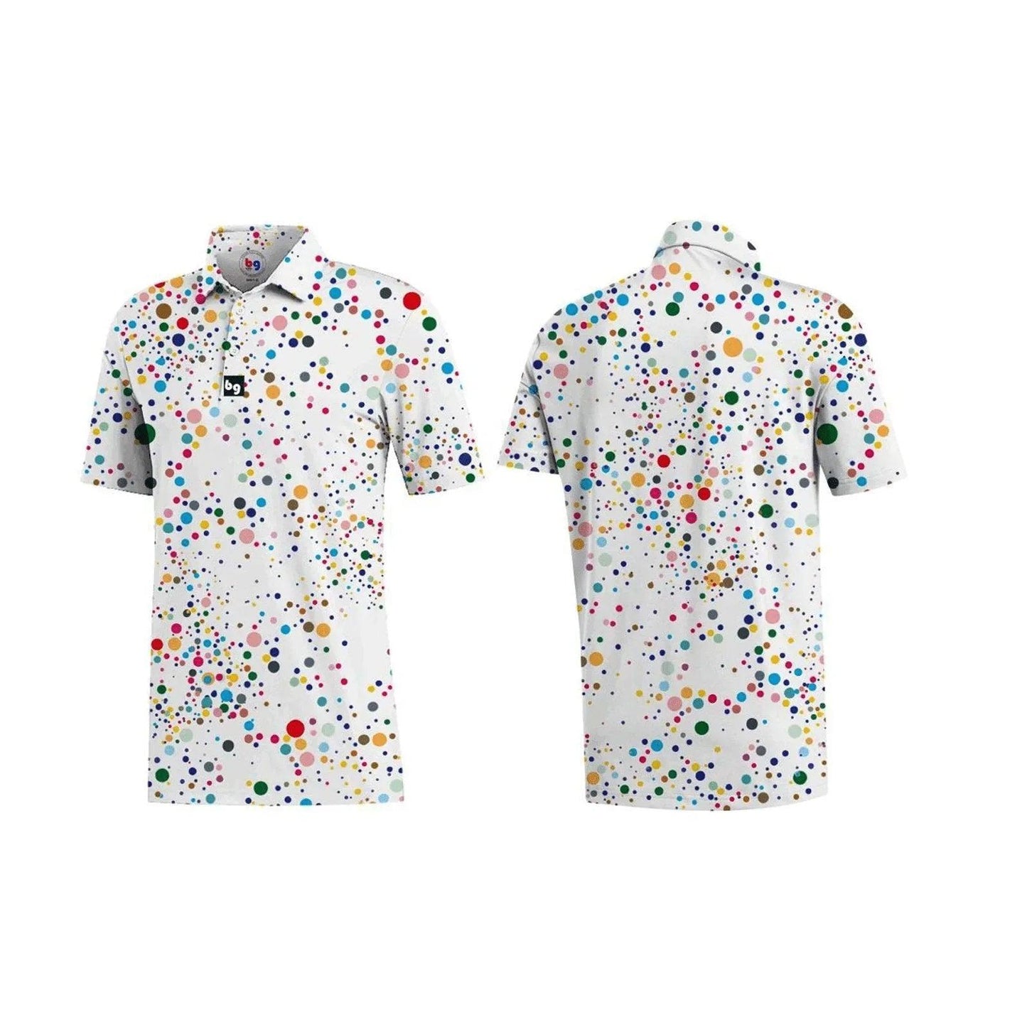 paint-splatter-mens-polo-950919 - GOLF LEAGUE