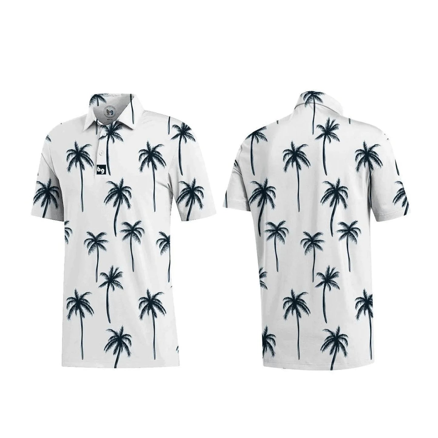 Palm Tree Men's Polo - GOLF LEAGUE